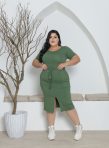 calça nanda moletinho flare com bolso rose plus size (cópia)