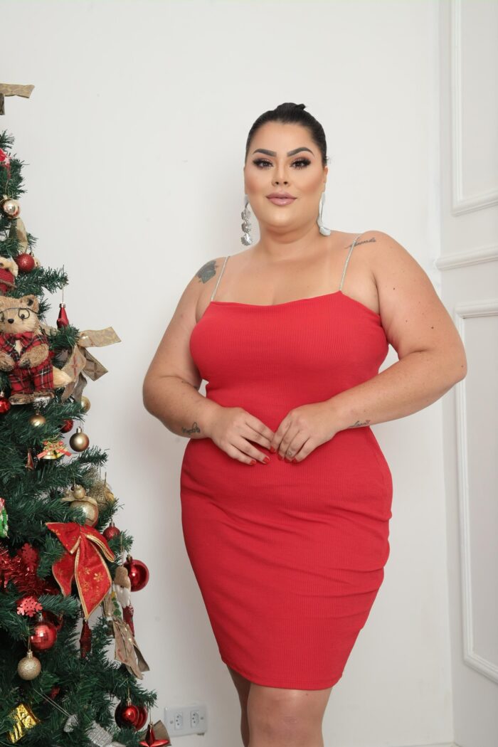 vestido anarruga cristina com strass vermelho plus size vestido anarruga cristina com strass vermelho plus size