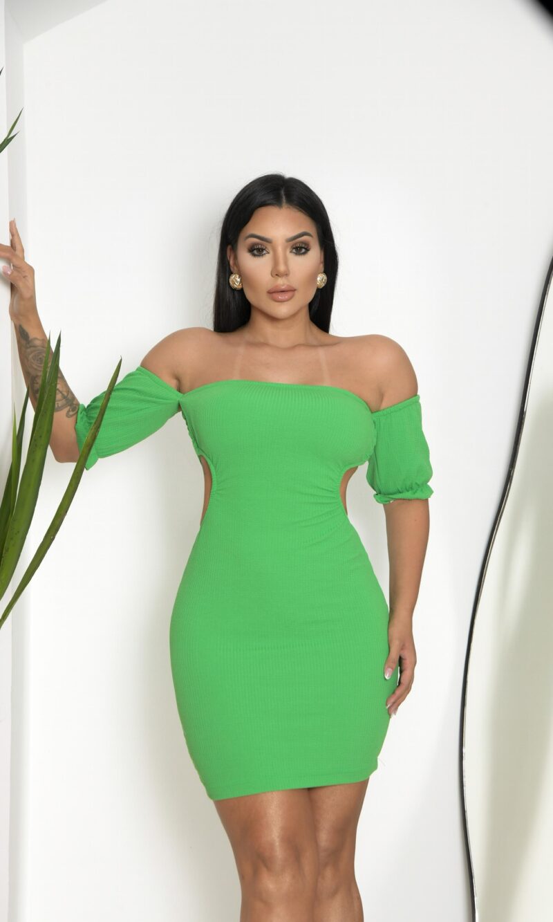 vestido anarruga tubinho estilo regata jane verde agua (cópia)