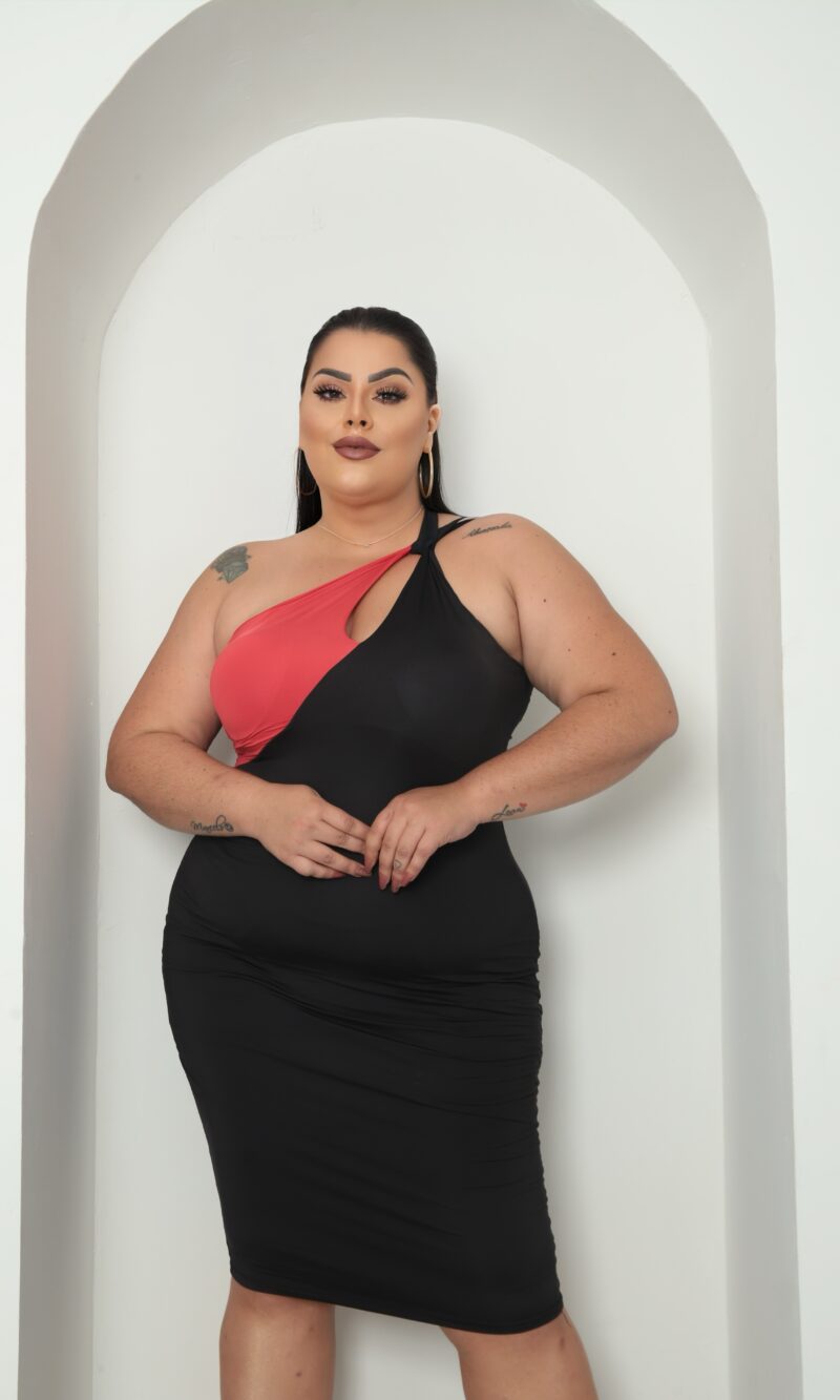 vestido irís fluity bicolor (cópia)