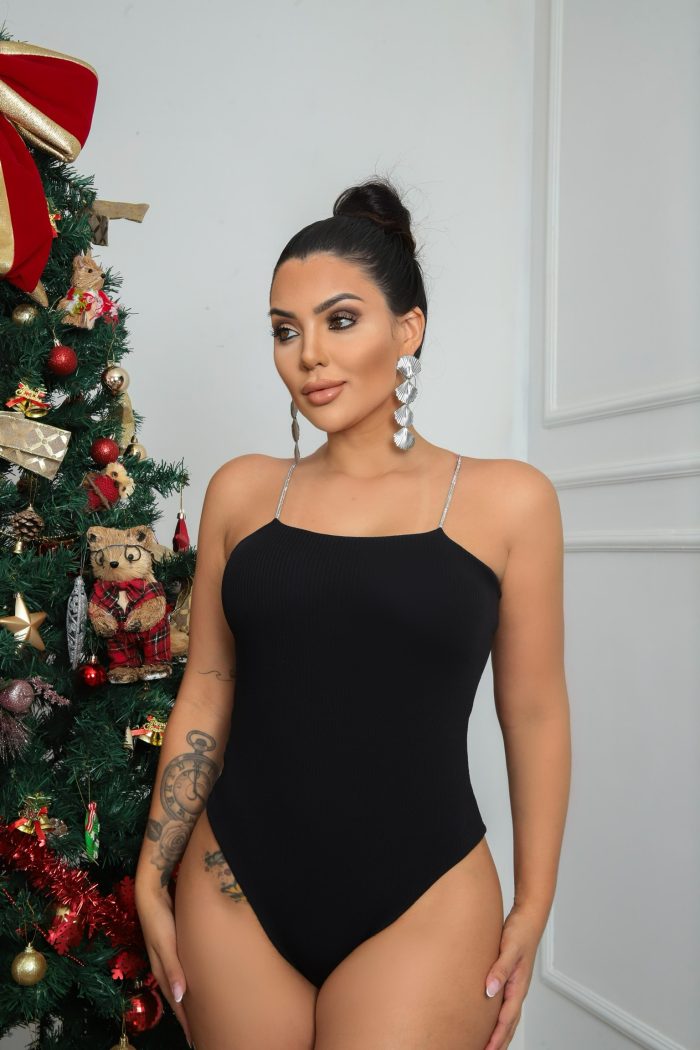 body cristine anarruga com strass plus size vermelho (cópia)