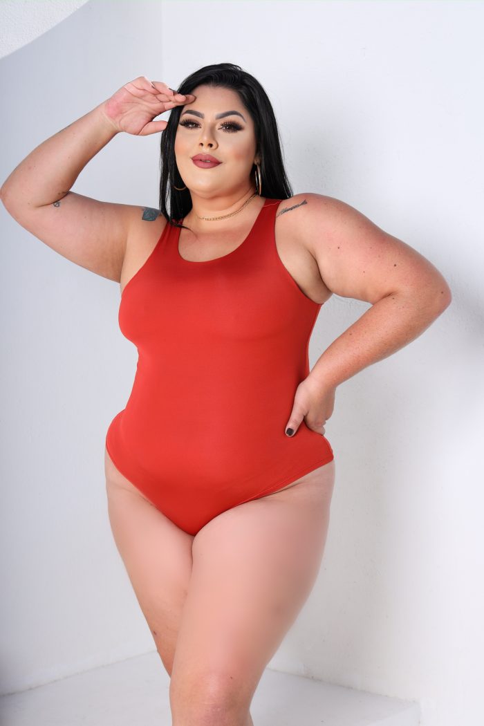 body clara fluity com manga coral plus size (cópia)