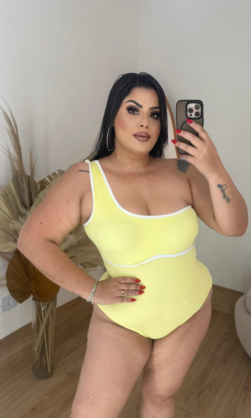 body lili nula manga com bojo tecido ribana rosa bebê plus size
