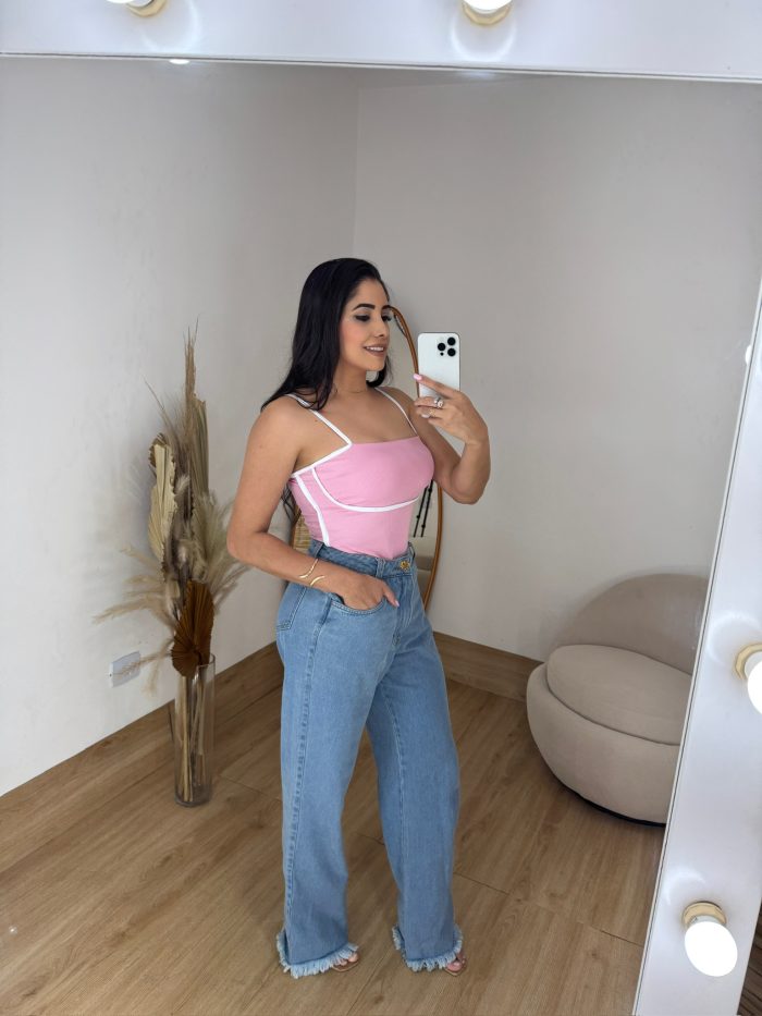 body isís alça fina com bojo tecido ribana rosa bebê plus size body isís alça fina com bojo tecido ribana rosa bebê plus size