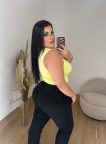 body nick fluity gola quadrada amarelo manteiga plus size